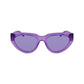 Purple Injected Sunglasses