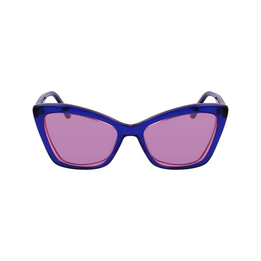 Blue Acetate Sunglasses