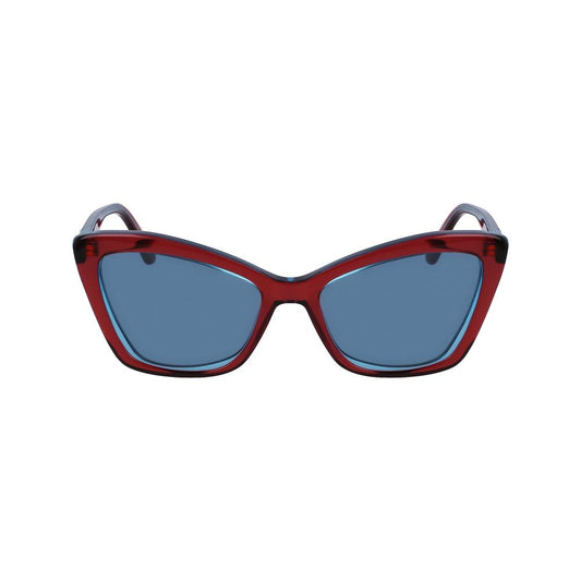 Red Acetate Sunglasses