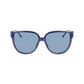 Blue Injected Sunglasses