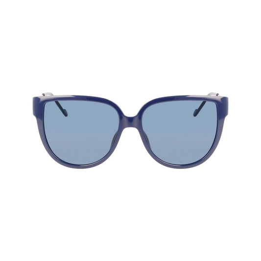 Blue Injected Sunglasses