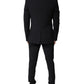 Black Wool MARTINI Formal 3 Piece Suit