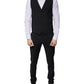 Black Wool MARTINI Formal 3 Piece Suit