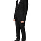 Black Wool 3 Piece Slim Fit Formal Suit