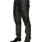 Black Stars Jacquard SICILIA 2 Piece Suit