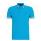 Turquoise Cotton Polo Shirt