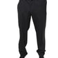 Black Wool Men Formal Dress Pants