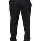 Black Wool Men Formal Dress Pants