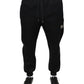 Black Modal DG Logo Jogger Men Sweatpants Pants