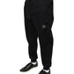 Black Modal DG Logo Jogger Men Sweatpants Pants