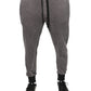 Gray Cotton Jogger Jogging Pants