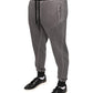 Gray Cotton Jogger Jogging Pants