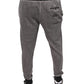 Gray Cotton Jogger Jogging Pants