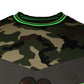 Multicolor Camouflage Sweatshirt Sweater