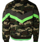 Multicolor Camouflage Sweatshirt Sweater