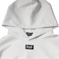 White D&G Logo Hooded Men Sweatshirt Sweater