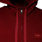 Red Logo Plaque Hooded Sweatshirt Sweater