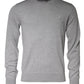 Light Gray Wool Crew Neck Pullover Sweater