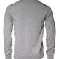 Light Gray Wool Crew Neck Pullover Sweater