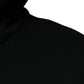 Black Logo Plaque Hooded Full Zip Sweater