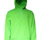 Green Logo Hooded Pullover Sweatshirt Sweater