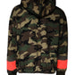 Multicolor Camouflage Hooded Men Sweatshirt Sweater