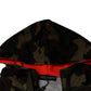 Multicolor Camouflage Hooded Men Sweatshirt Sweater