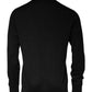 Black Long Sleeve Turtleneck Men Pullover Sweater