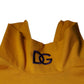 Yellow DG Long Sleeve Turtleneck Pullover Sweater