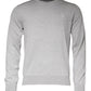 Light Gray Wool Crew Neck Pullover Sweater