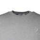 Light Gray Wool Crew Neck Pullover Sweater