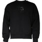 Black DG Logo Cotton Men Sweatshirt Sweater