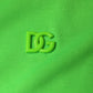 Green Logo Hooded Pullover Men Sweatshirt Sweater