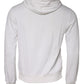 White Caesar Cotton Hooded Pullover Sweater