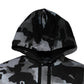 Multicolor Camouflage Men Hooded Sweater