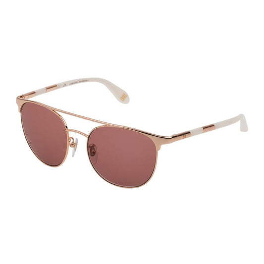 Orange Metal Sunglasses