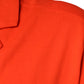 Orange Cotton Button Down Casual Polo Shirt