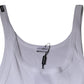 White Tank Sleeveless Round Neck T-shirt