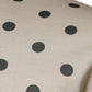 Beige Graphic Print Polka Dot Cotton T-shirt