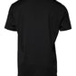 Black Cotton Shorts Sleeves Crewneck T-shirt