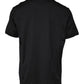 Black Logo Shorts Sleeves Crewneck T-shirt