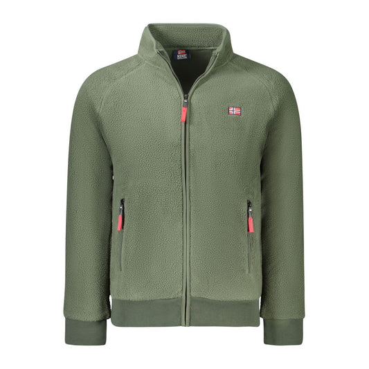 Green Polyester Jacket