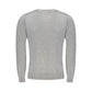 Gray Polyester Sweater