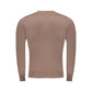 Brown Polyester Sweater