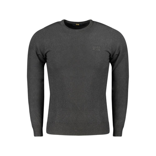 Black Polyester Sweater