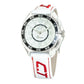 White Leather Watch