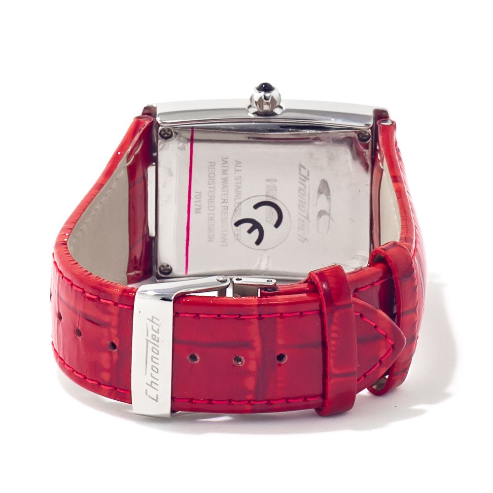 Red Leather Watch