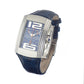 Blue Leather Watch