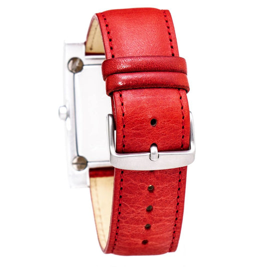 Red Leather Watch