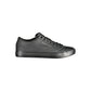 Black Leather Men Sneaker